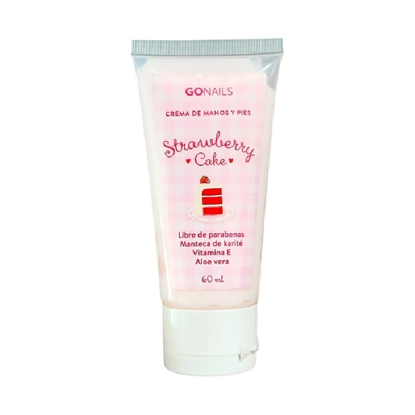 Foto Principal GO NAILS Crema de manos y pies Strawberry - 60 ml